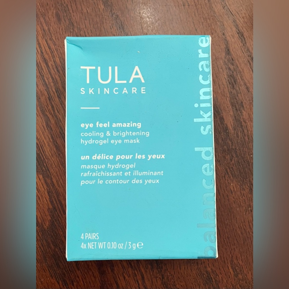 Tula Cooling & Brightening Hydrogel Eye Mask